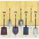 Steel square shovel spade & shovel steel shovel with handle china