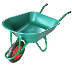 6400 Solid wheel 3.50-8 Steel Tray Garden Tools construction Farm Equipment heavy duty steel garden wheelbarrow