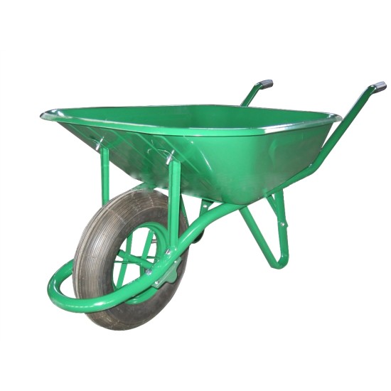 6400 Solid wheel 3.50-8 Steel Tray Garden Tools construction Farm Equipment heavy duty steel garden wheelbarrow