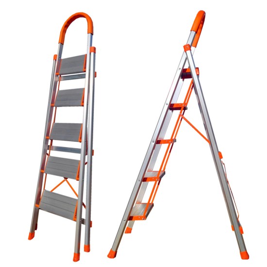 Household Aluminium Ladder Aluminum Foldable Home Use Step Ladders