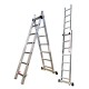 Hot Sale Daily Home Use Aluminum Step Ladder Two Section Aluminum Extension Ladder