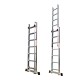 Hot Sale Daily Home Use Aluminum Step Ladder Two Section Aluminum Extension Ladder