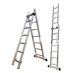 Aluminium Used Ladders For Sale 2x6 2x14  Aluminum Step Ladder Two Section Aluminum Extension Ladder