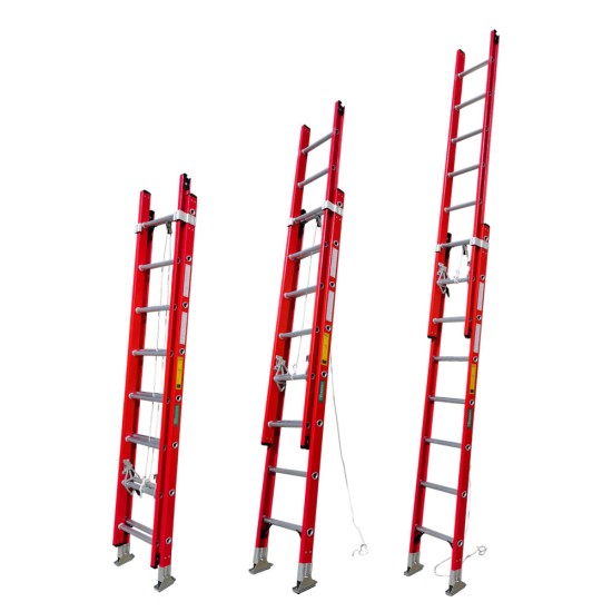 High Quality Durable Aluminum Telescopic Folding step Ladder Fiberglass Extension Ladder