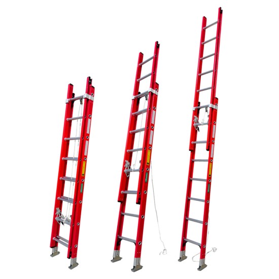 High Quality Durable Aluminum Telescopic Folding step Ladder Fiberglass Extension Ladder