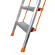 5m aluminum fiberglass telescopic extension ladder telescopic step ladder