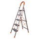 5m aluminum fiberglass telescopic extension ladder telescopic step ladder