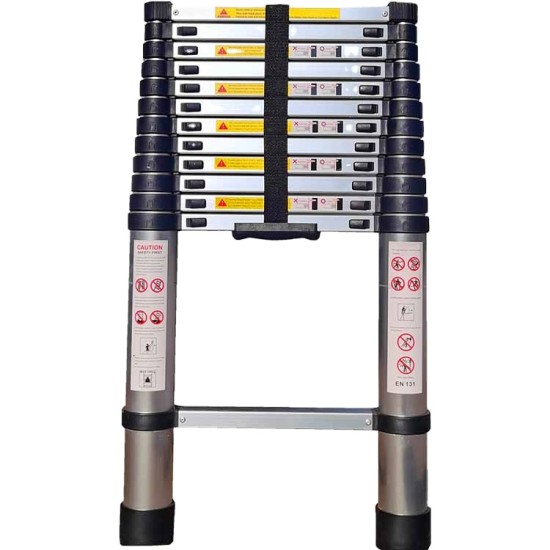 safety folding ladde 6.2m aluminum climbing telescopic ladder