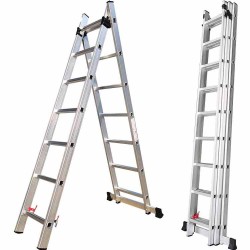 Aluminum Telescopic Ladder Herringbone Ladder Thickened Folding Ladder Multifunctional Lifting Engineering Stairsladder rack