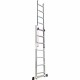 New Style Mobile aluminium Telescopic scaffolding tower ladder in scaffolding