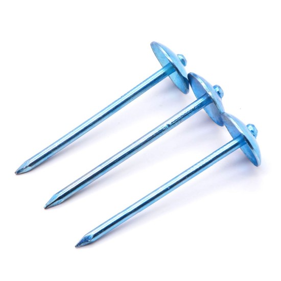 Hot Sale Umbrella Head Twisted Shank roofing nail roofing nail with washers