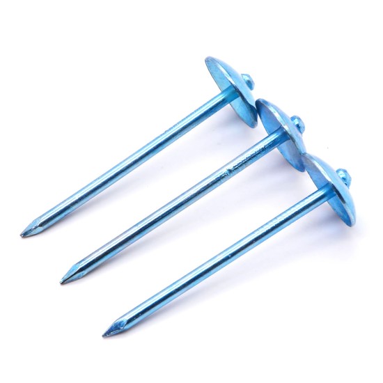 Hot Sale Umbrella Head Twisted Shank roofing nail roofing nail with washers