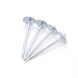 umbrella roofing nail galvanized 3 inches umbrella head roof nails