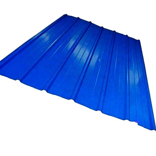 prepainted corrugated metal roofing sheet gi color coated pre-painted roof sheet