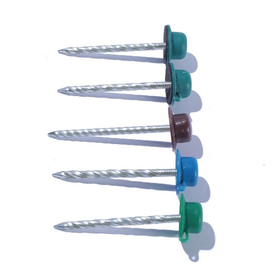 galvanized roofing nails with Umbrella head with twisted shank roofing nails