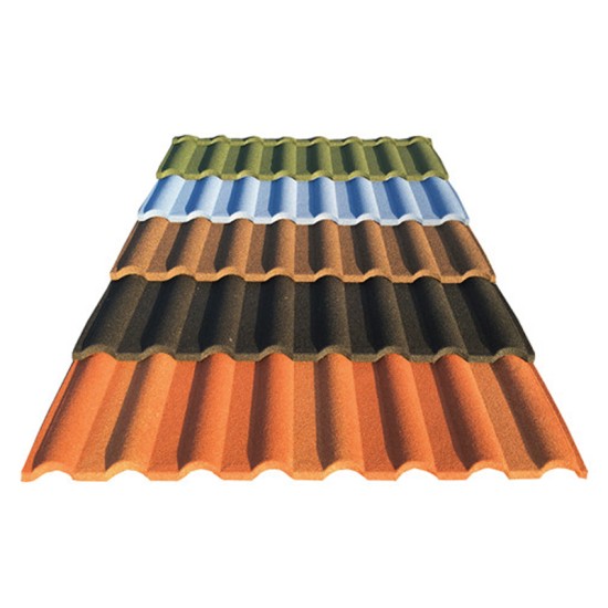 New building construction materials for house roof color stone coated metal roof roofing tiles