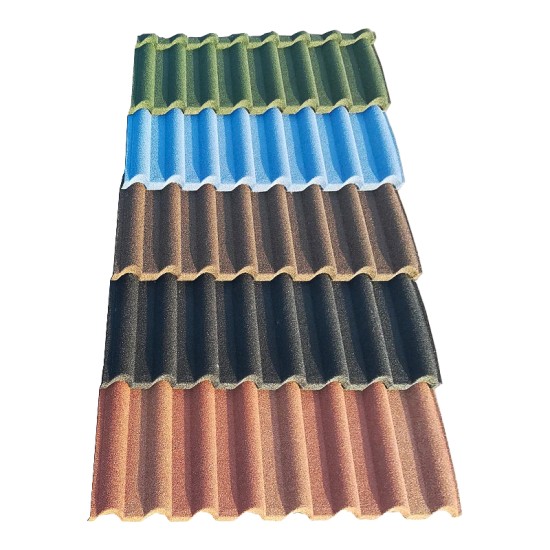 Best China Low Price Building Materials Colorful Stone Coated Metal Roof Tiles