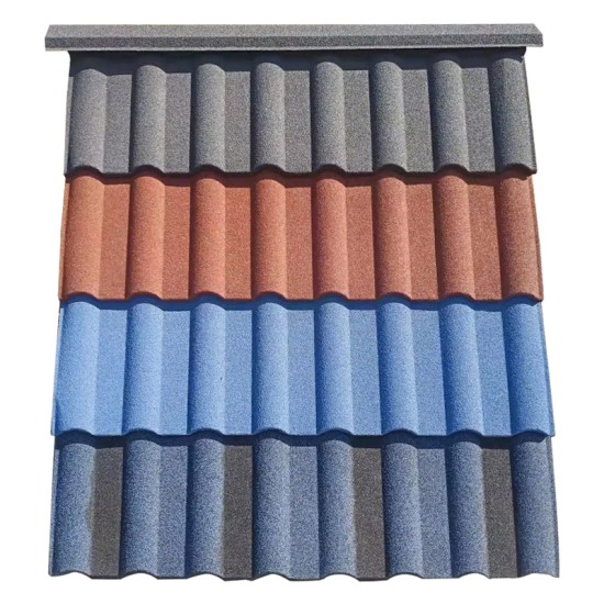 Best China Low Price Building Materials Colorful Stone Coated Metal Roof Tiles