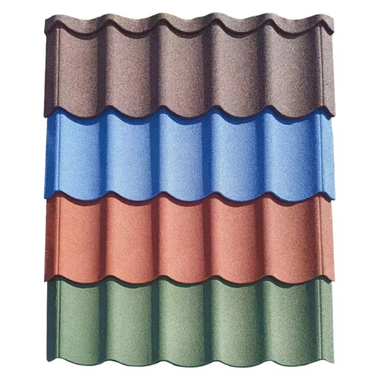 Best China Low Price Building Materials Colorful Stone Coated Metal Roof Tiles