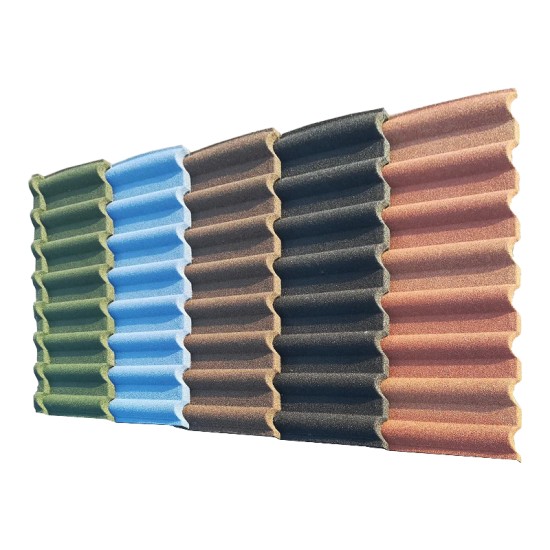 Colorful Stone Coated Metal Roof Tile Stone Coated Roofing Metal Tile