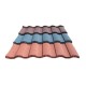 Black stone coated metal shingle roofing tile per pc prices in China suppliers stone coated metal roof tile