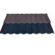 Black stone coated metal bond tile per pc in China suppliers stone coated metal roof tile