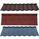 Black stone coated metal shingle tile per pc in China suppliers metal Aluminum roof tiles