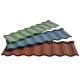 red color metal roof tile m class roof tiles stone color coated metal roof tiles