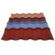 red color metal roof tile m class roof tiles stone color coated metal roof tiles