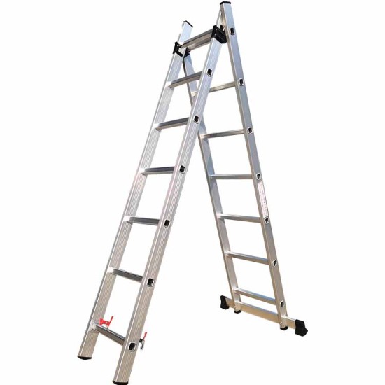 Trending Products Aluminum Multipurpose Folding Ladder Extension Ladder